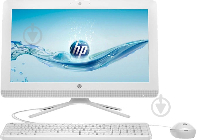Моноблок HP AIO PC 20-c408ur 19,5" (4PS94EA) white - фото 1 Моноблок HP AIO PC 20-c408ur 19,5" (4PS94EA) white - фото 1