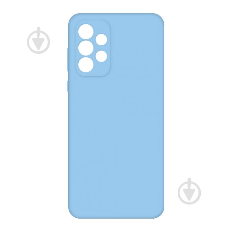 Чехол Intaleo SoftShell для Samsung Galaxy A72 голубой - фото 1