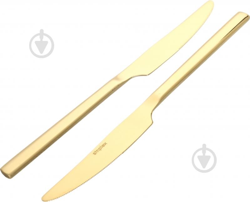 Набор ножей Simplex столовых Dublin Gold 2 шт - фото 3