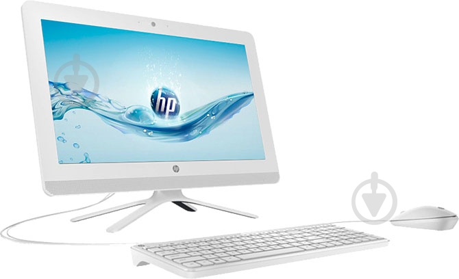Моноблок HP 20-c433ur 19,5" (7JT11EA) white - фото 2