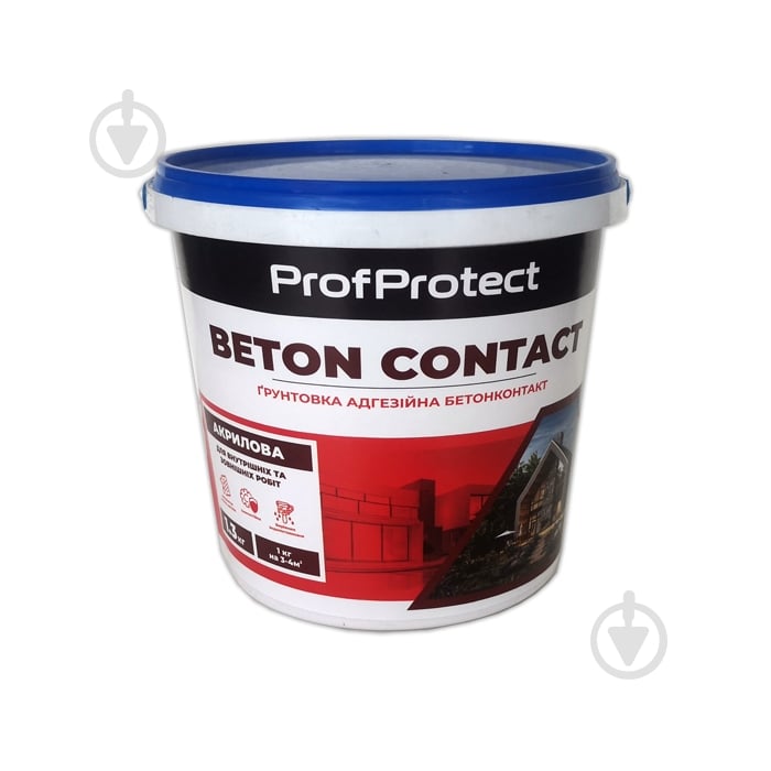 Ґрунтовка адгезійна DDT ProfProtect Beton Contact 1,3 кг - фото 1