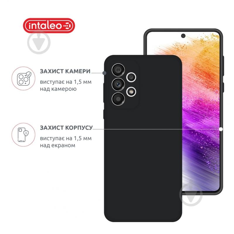 Чехол Intaleo SoftShell для Samsung Galaxy A73 5G черный - фото 3