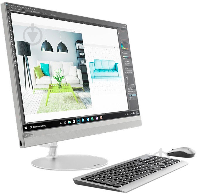 Моноблок Lenovo IdeaCentre AIO 520-27 27" (F0DE00DDUA) silver - фото 7
