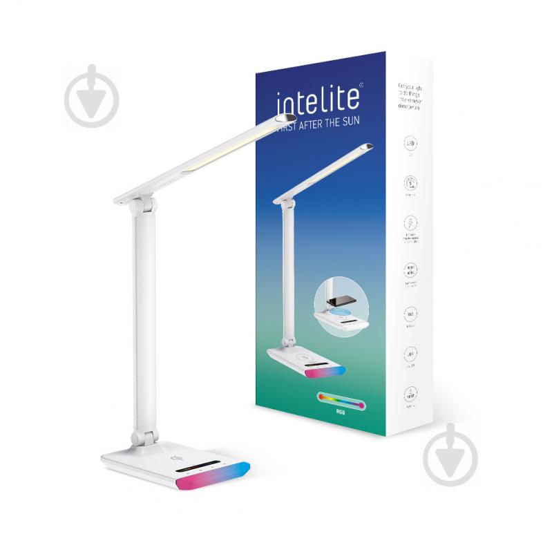 Настольная лампа Intelite LED 15 Вт белый 1-IDL-15W-RGBQi - фото 1