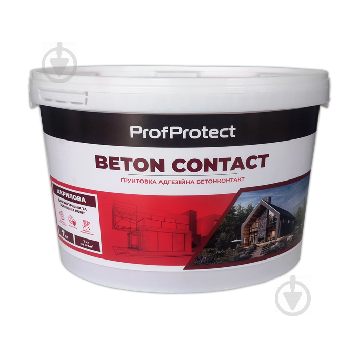 Ґрунтовка адгезійна DDT ProfProtect Beton Contact 7 кг - фото 1