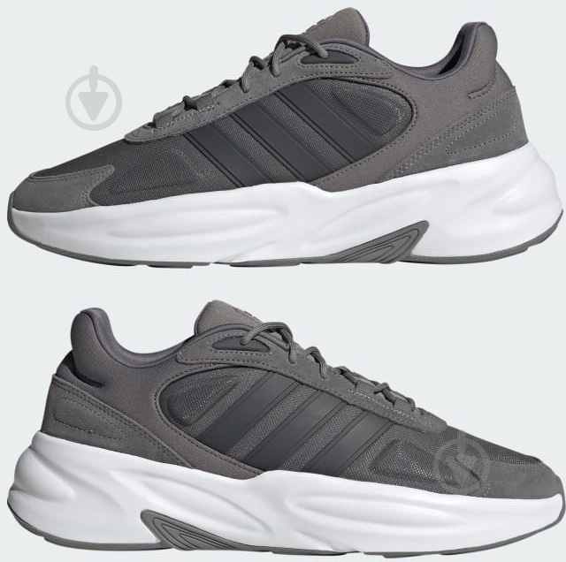 Кросівки чоловічі демісезонні Adidas OZELLE IF2855 р.44 сірі - фото 2