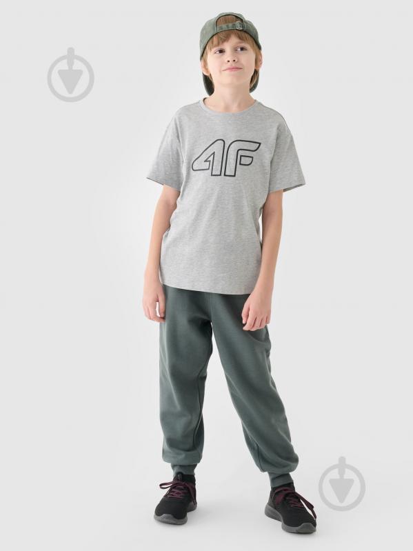 Штани 4F TROUSERS CAS M761 4FJWAW24TTROM761-40S р. 152 зелений - фото 3