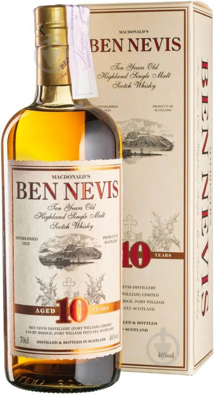 Виски Ben Nevis 10yo 0,7 л - фото 1 Виски Ben Nevis 10yo 0,7 л - фото 1