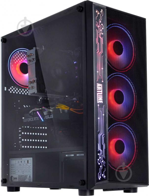 Компьютер персональный Artline Gaming X75 (X75v53) black - фото 2