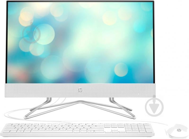 Моноблок HP AIO 22-df0030ur 21,5" (3A572EA) white - фото 1