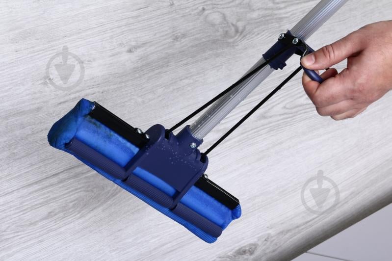Швабра для підлоги UP! (Underprice) з телескопічною ручкою і віджимом 27 см - фото 9
