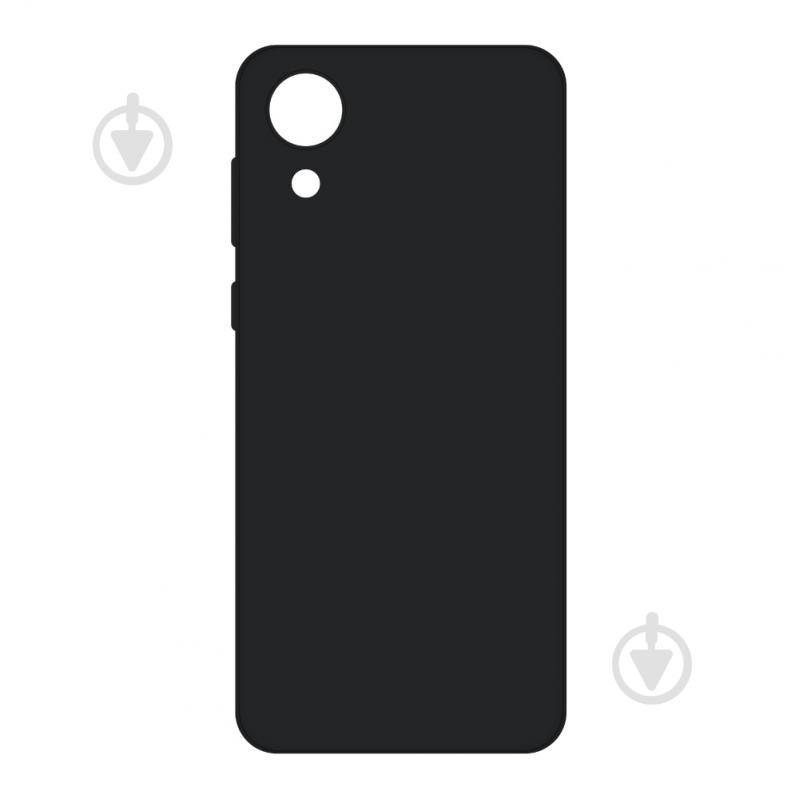 Чехол Intaleo SoftShell для Samsung Galaxy A03 Core черный - фото 1