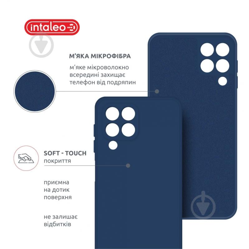 Чехол Intaleo SoftShell для Samsung Galaxy M53 5G синий - фото 5 Чехол Intaleo SoftShell для Samsung Galaxy M53 5G синий - фото 5