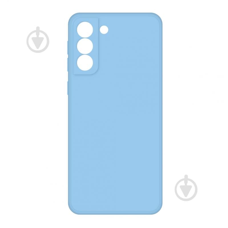 Чехол Intaleo SoftShell для Samsung Galaxy S21 Plus голубой - фото 1