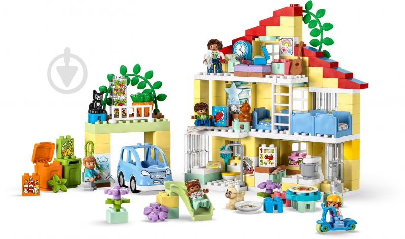 Конструктор LEGO DUPLO Семейный дом 3 в 1 10994 - фото 3