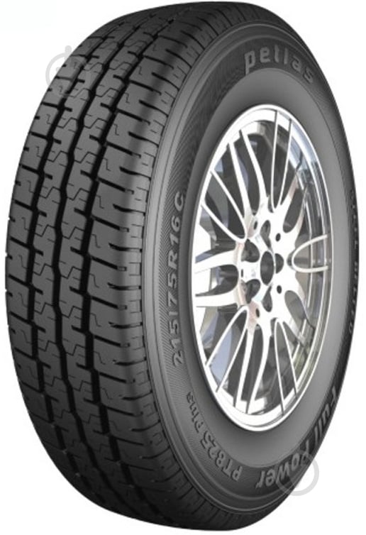 Шина PETLAS Fullpower PТ825+ 195/ 75 R16C 107/105 R нешипованая лето - фото 1