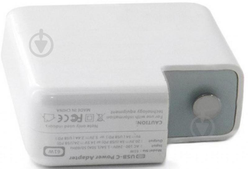 Блок питания для ноутбуков Apple 61W USB-C (PSA3861) - фото 8 Блок питания для ноутбуков Apple 61W USB-C (PSA3861) - фото 8