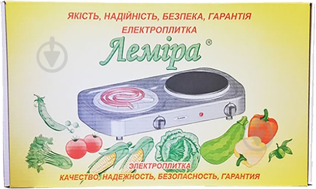 ᐉ Плита электрическая настольная Леміра ЭПТ 2-2,0 кВт/220В • Купить в ...