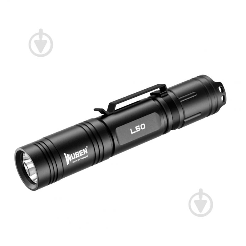 Ліхтар ручний Wuben L50, 200м 1200 Lm black L50 - фото 1 Ліхтар ручний Wuben L50, 200м 1200 Lm black L50 - фото 1