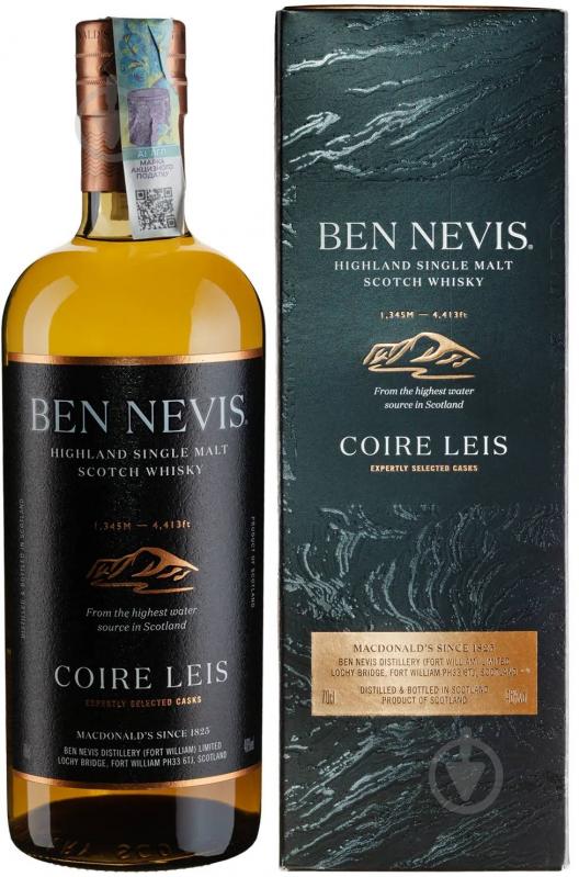 Виски Ben Nevis Coire Leis 0,7 л - фото 1