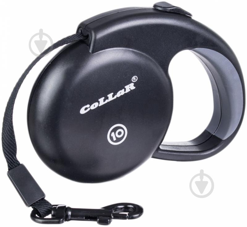 Повідець-рулетка Collar Control до 10 кг 3 м чорний 81201 - фото 1 Повідець-рулетка Collar Control до 10 кг 3 м чорний 81201 - фото 1