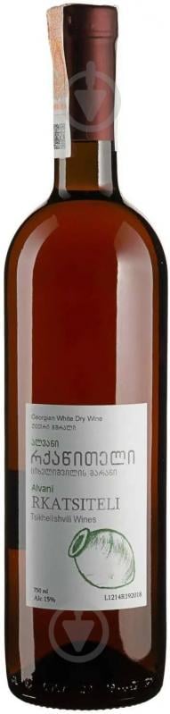 Вино Rkatsiteli 2019 0,75 л - фото 1