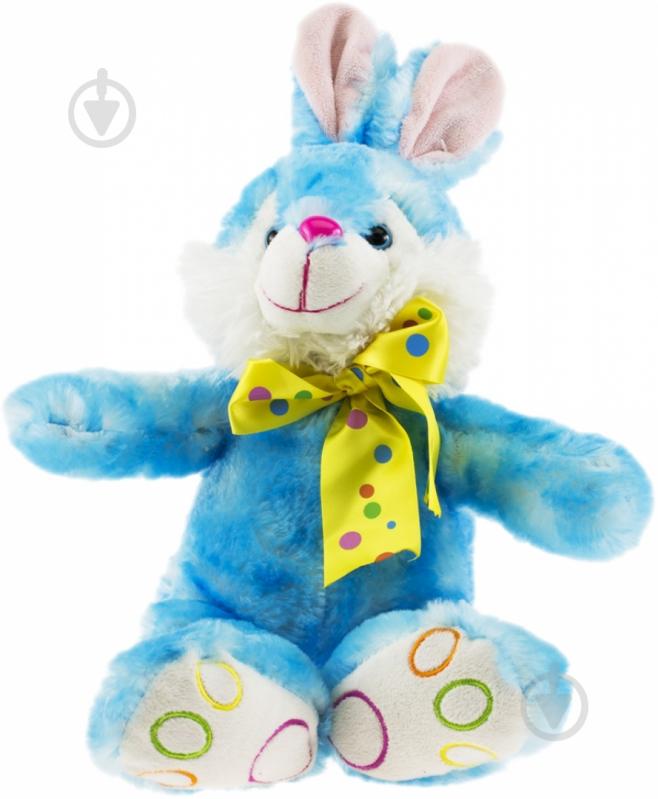 Мягкая игрушка Devik Кролик 23 см голубой M1222923 - фото 1 Мягкая игрушка Devik Кролик 23 см голубой M1222923 - фото 1