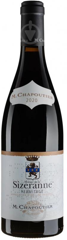 Вино Chapoutier Hermitage Monier de la Sizeranne Rouge 2020 0,75 л - фото 1