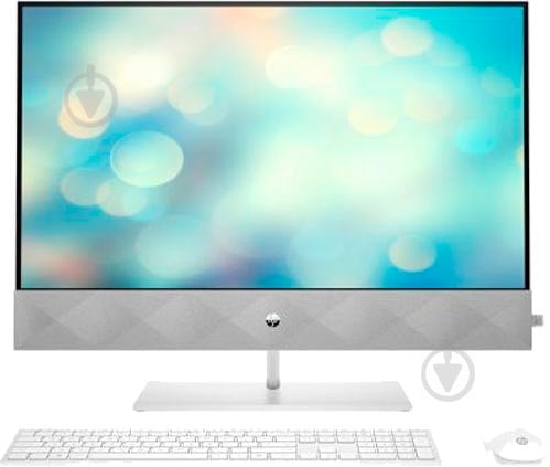 Моноблок HP Pavilion AiO 24-k0009ur 23,8" (14Q30EA) white - фото 1