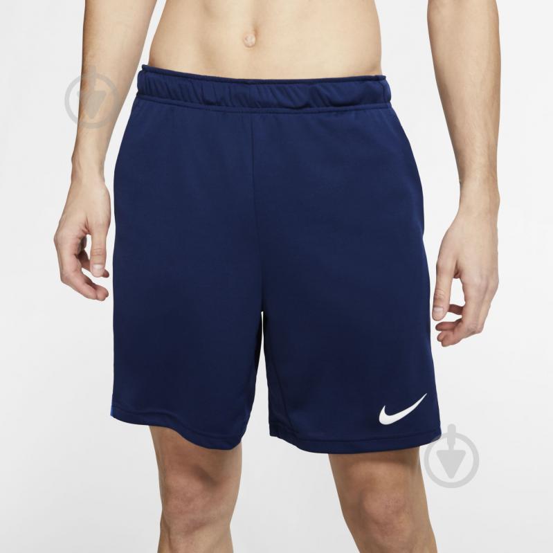 Шорты Nike M NK DF KNIT SHORT TRAIN CJ2007-492 р. M синий - фото 5