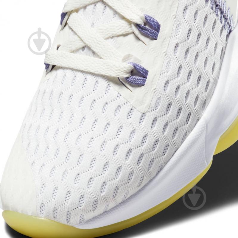 Кроссовки Nike LeBron Witness 5 CQ9380-102 р.47,5 фиолетово-желтые - фото 6