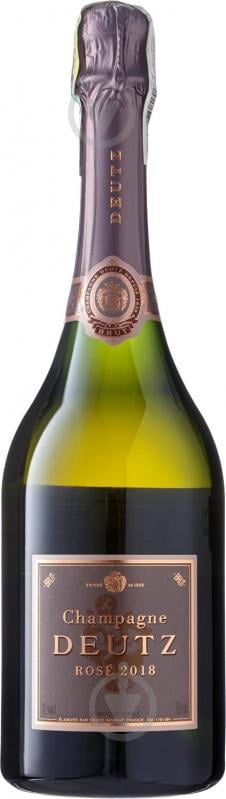 Вино игристое Deutz Brut Rose Millesime 2018 0,75 л - фото 1 Вино игристое Deutz Brut Rose Millesime 2018 0,75 л - фото 1