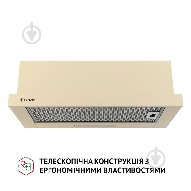 Витяжка Perfelli TL 6316 IV 700 LED телескопічна - фото 2