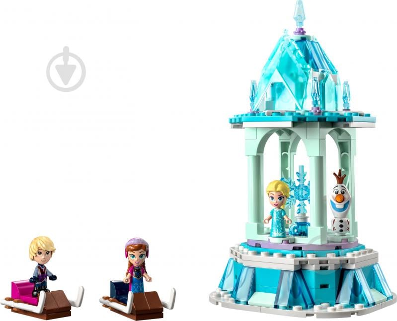 Конструктор LEGO Disney Чарівна карусель Анни й Ельзи 43218 - фото 3