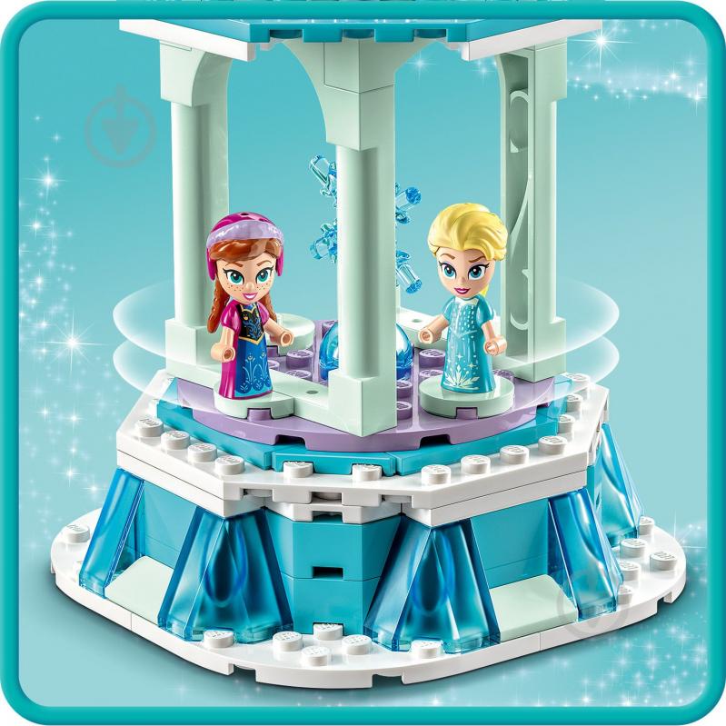 Конструктор LEGO Disney Очаровательная карусель Анны и Эльзы 43218 - фото 7