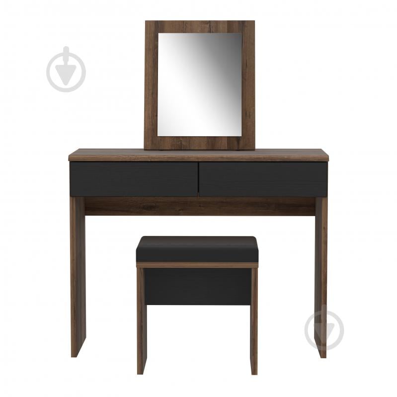 Столик туалетний Bellevue 1003х1325х413 мм дуб болотний / дуб болотний - фото 2 Столик туалетний Bellevue 1003х1325х413 мм дуб болотний / дуб болотний - фото 2