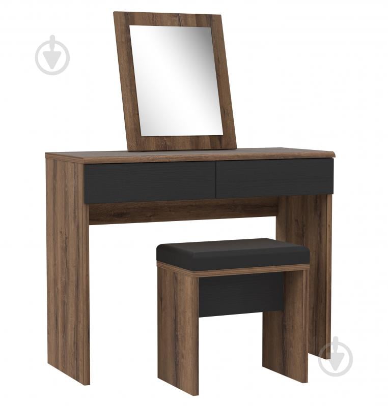 Столик туалетний Bellevue 1003х1325х413 мм дуб болотний / дуб болотний - фото 1 Столик туалетний Bellevue 1003х1325х413 мм дуб болотний / дуб болотний - фото 1