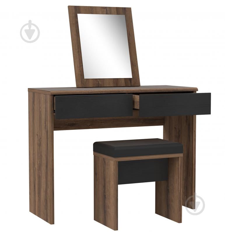 Столик туалетний Bellevue 1003х1325х413 мм дуб болотний / дуб болотний - фото 5 Столик туалетний Bellevue 1003х1325х413 мм дуб болотний / дуб болотний - фото 5