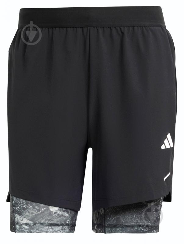 Шорти Adidas WO POW 2IN1 SHO IK9683 р. XL чорний - фото 6