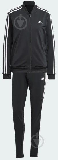 Спортивний костюм Adidas W 3S TR TS IJ8781 р.M чорний - фото 3