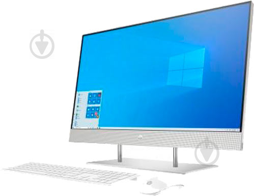 Моноблок HP AIO 27-dp0030ur 27" (14Q63EA) silver - фото 2