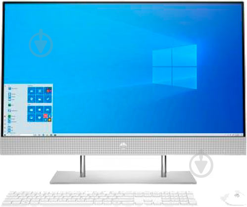 Моноблок HP AIO 27-dp0030ur 27" (14Q63EA) silver - фото 1