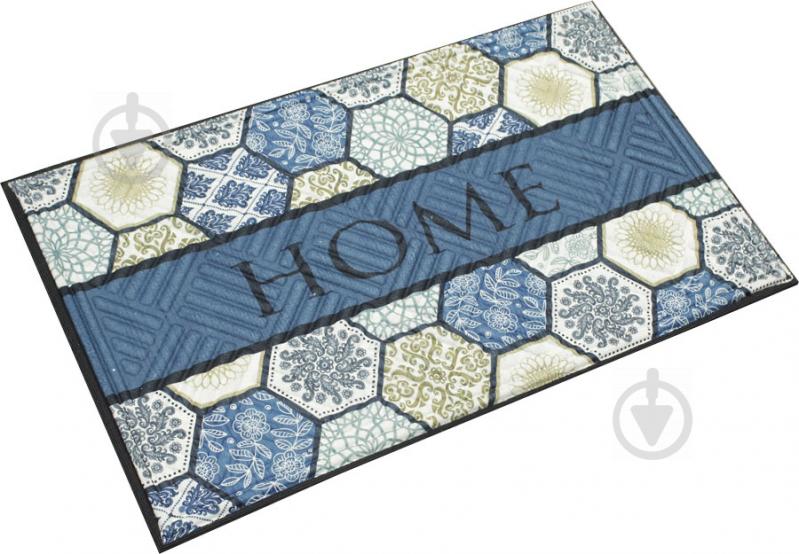 Коврик Multy Home Lima Blue Tiles 45x75 - фото 2