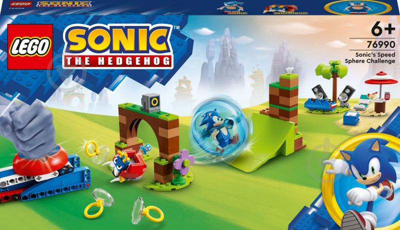 Конструктор LEGO Sonic Соревнования скоростной сферы Соника 76990 - фото 1