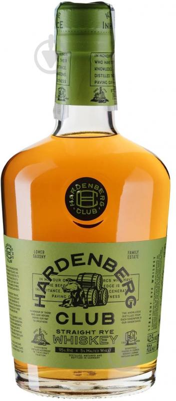 Виски Hardenberg Straight Rye 0,7 л - фото 1
