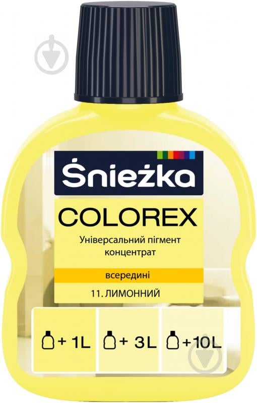 Пігмент Sniezka Colorex лимонний 100 мл - фото 1