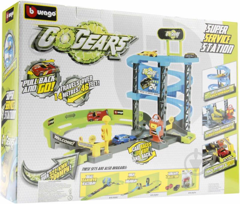 Игровой набор Bburago Скоростной подъем серии GoGears 1:55 18-30261 - фото 2