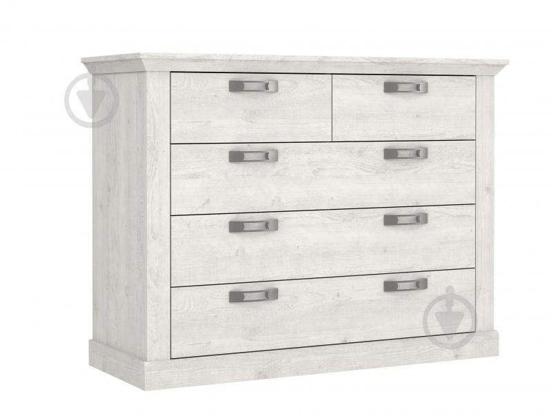Комод Forte Meble Kashmir KSMK351 1195х899х449 мм пиния белая - фото 1