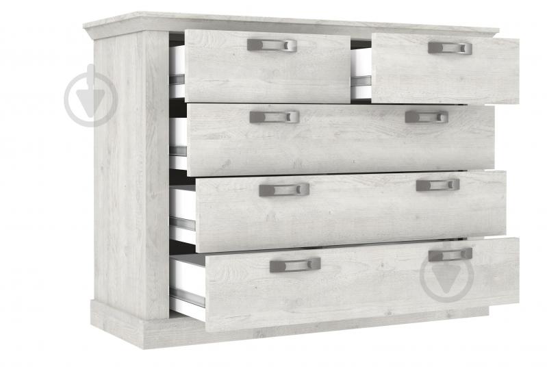 Комод Forte Meble Kashmir KSMK351 1195х899х449 мм пиния белая - фото 2