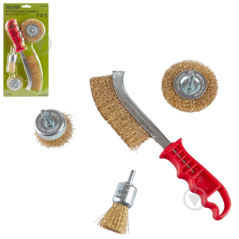 Набор щеток Alloid WB-92144 - фото 1 Набор щеток Alloid WB-92144 - фото 1